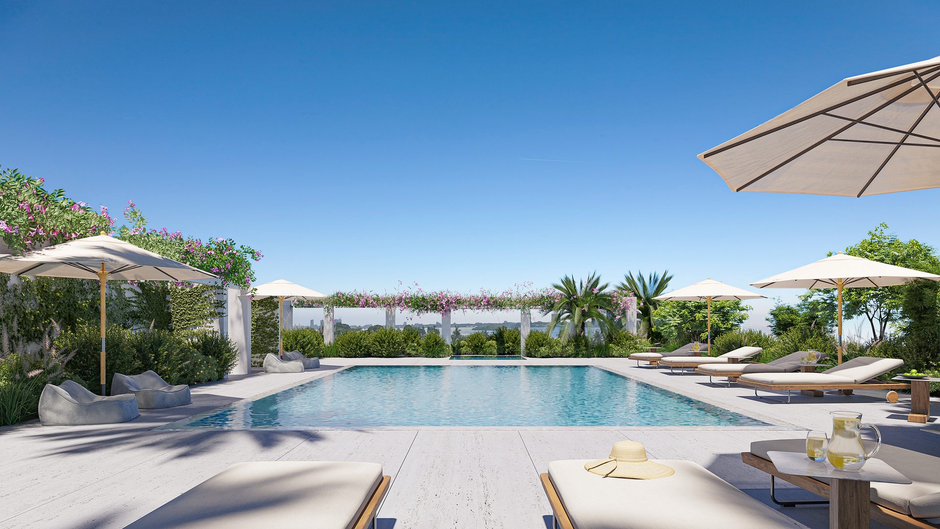 9900 West rooftop pool