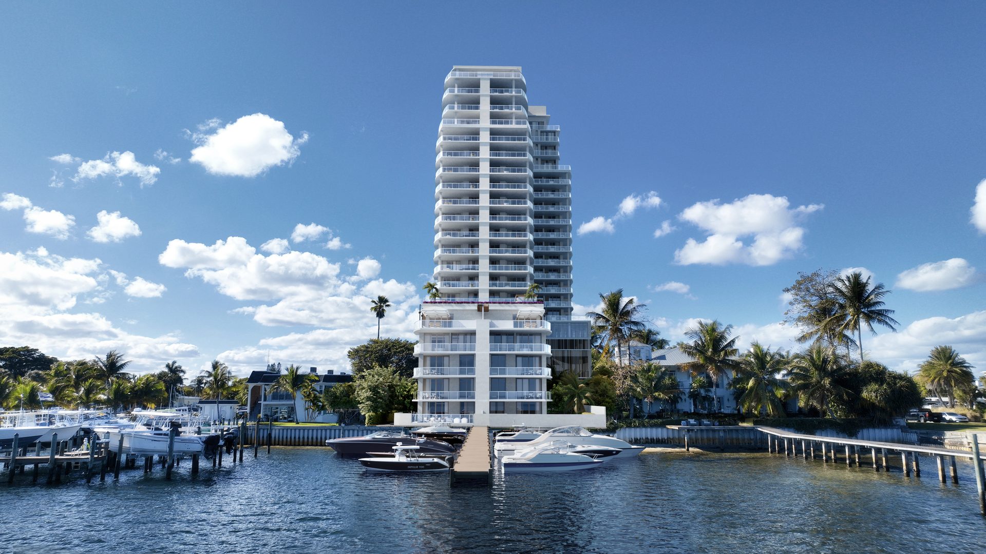 Alba private dock