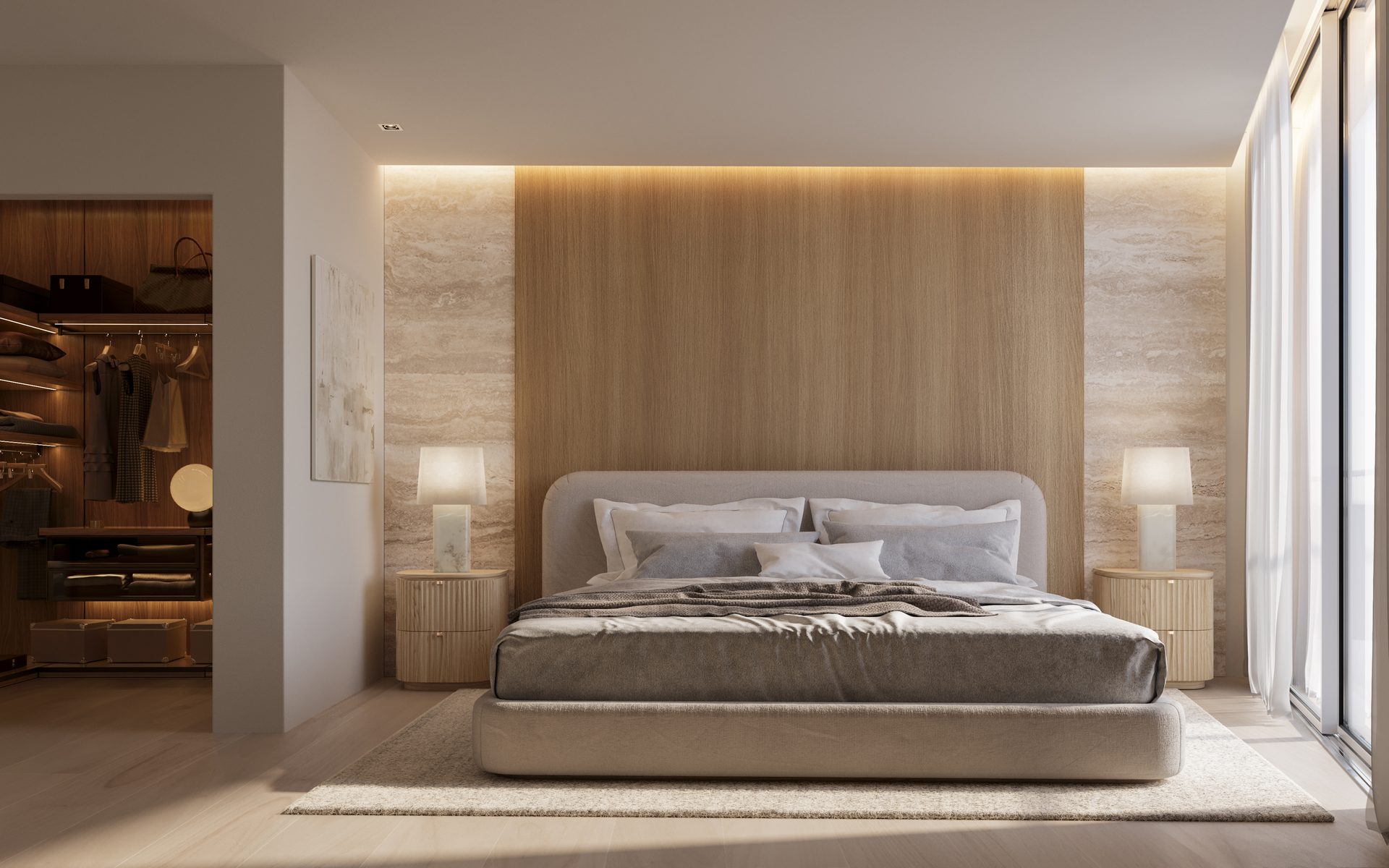 Surf Row bedroom