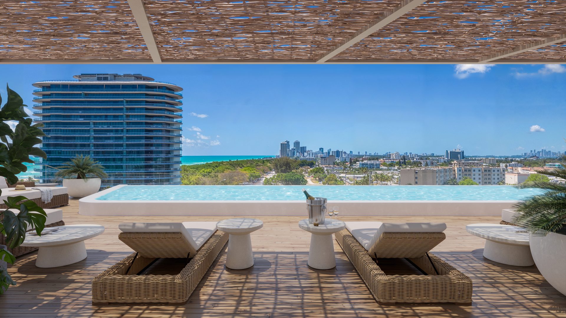 Surf Row rooftop pool