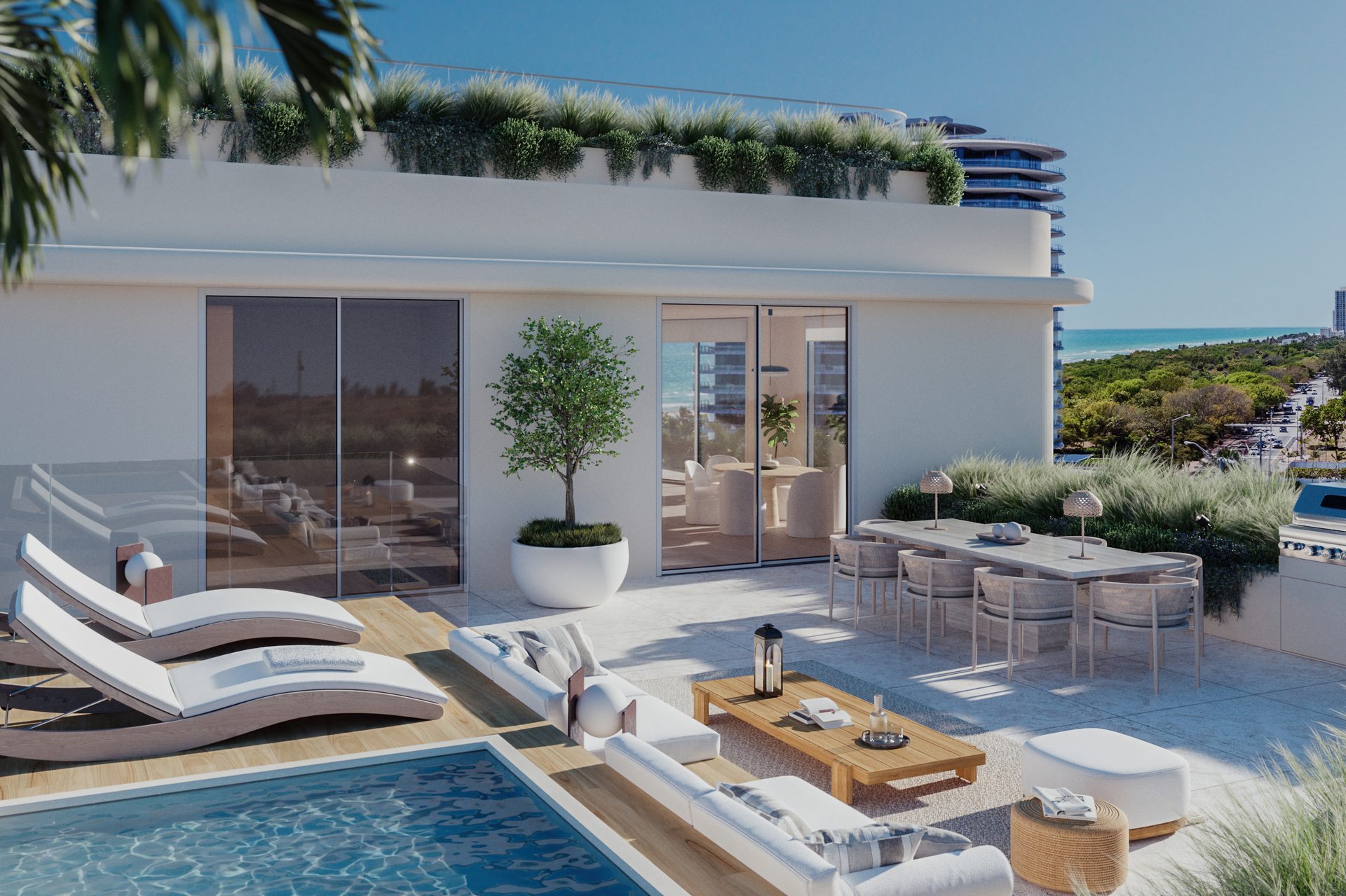 Surf Row terrace
