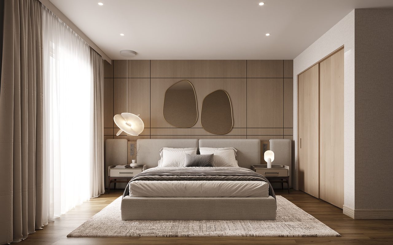 The Village bedroom